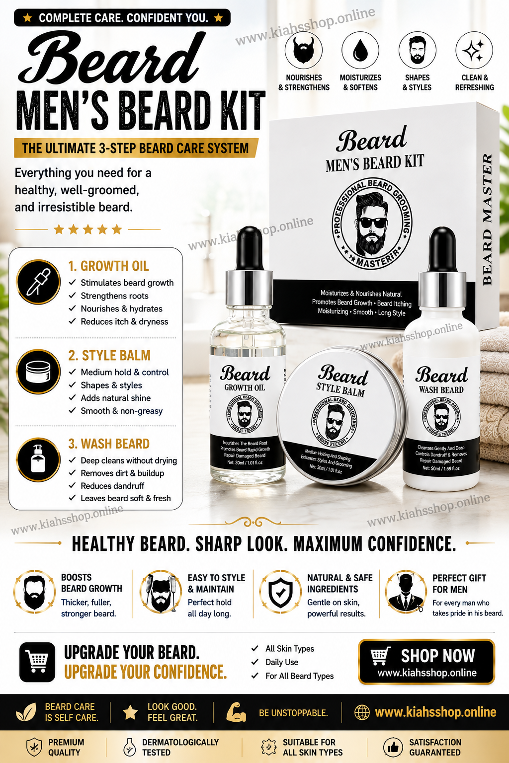 3-in-1 Beard Kit