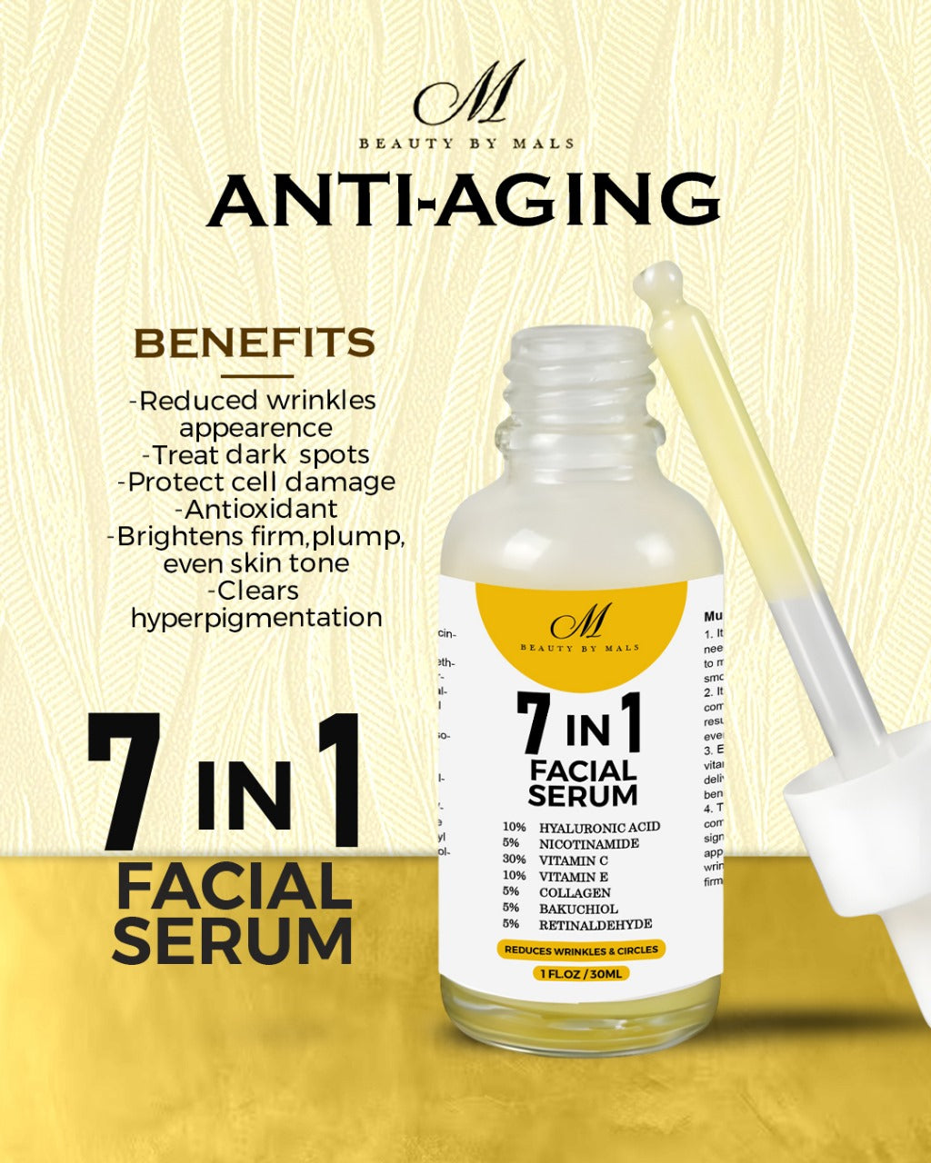 7 in 1 anti -aging firming  Serum for Firm skin