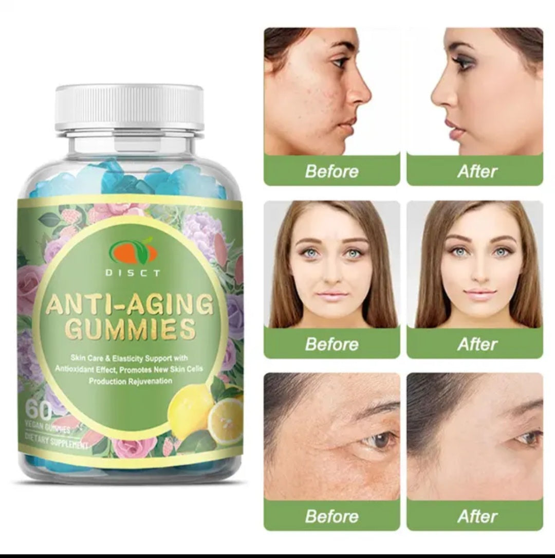 Anti- Aging vegan  Collagen gummies supplements