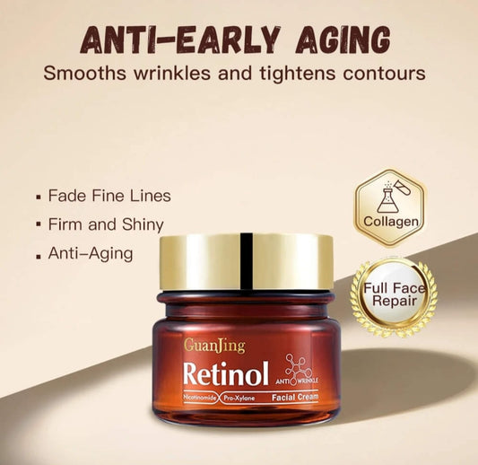 GuanJing retinol face cream anti wrinkle brightening moisturizing    face cream for all skin types