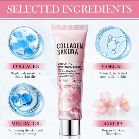 collagen anti-aging hand cream