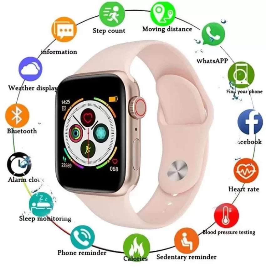 Original I8 Pro MAX SmartWatch Heart Rate ActivityTracker Bluetooth make calls  Whatsapp