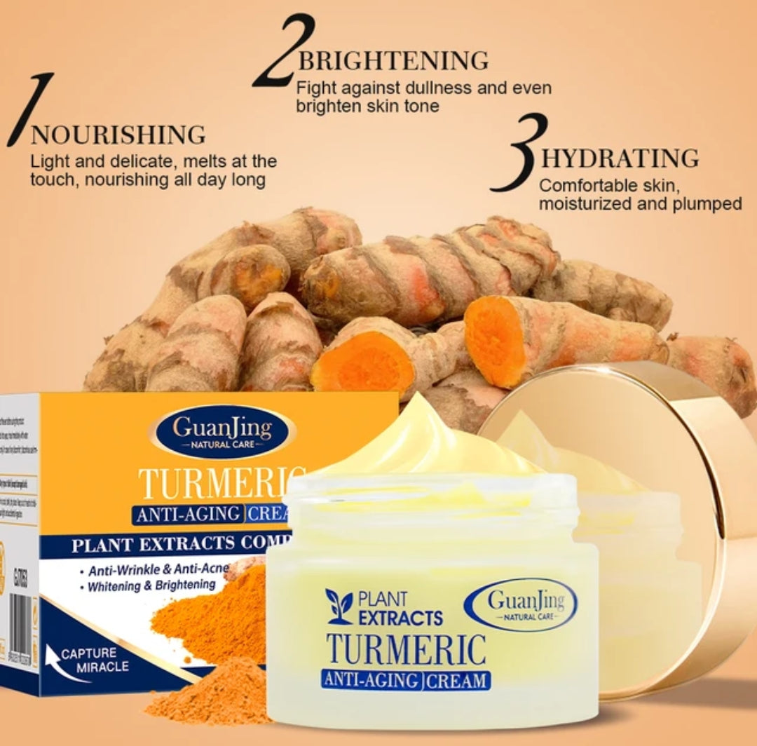 Anti Aging  Brightening Tumeric Face Cream