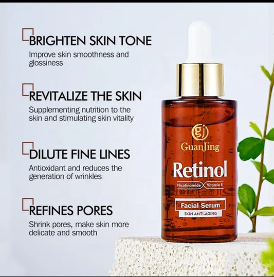 skin anti aging brightening  nicotinamide  retinol facial serum